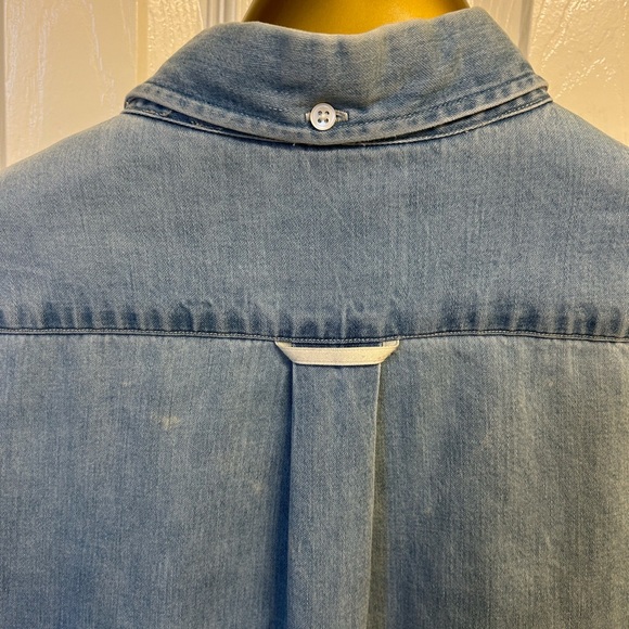 Acne Studios Men’s Denim Long Sleeve Button Down, Classic Fit, Size 52 EU/XL - Picture 5 of 7